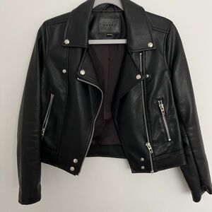 blank nyc leather style jacket